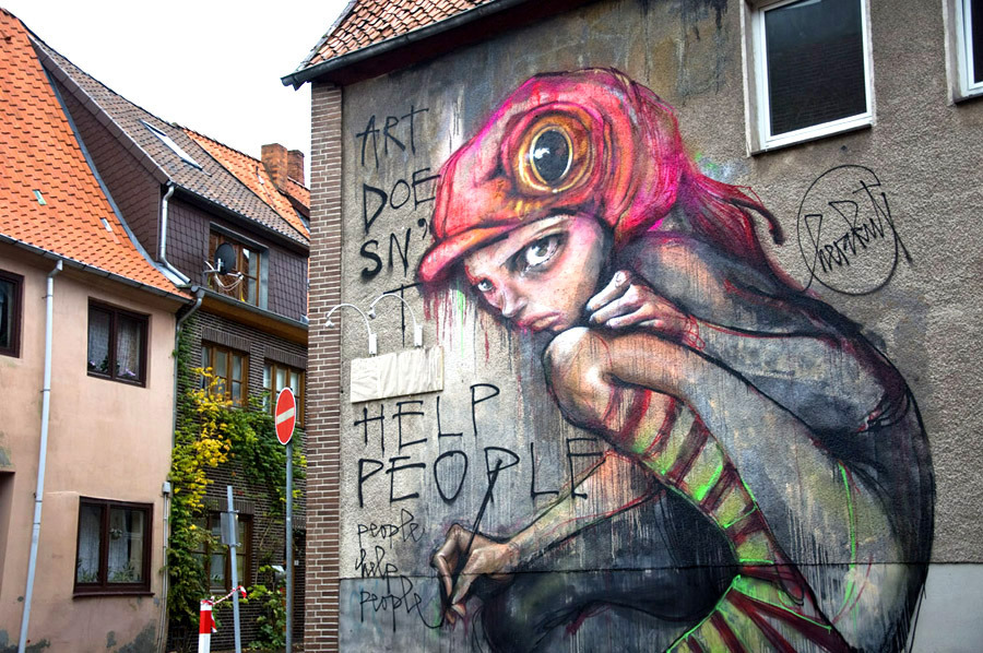 Alternative Berlin streetart